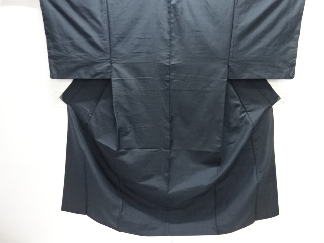 JAPANESE KIMONO / ANTIQUE MENS ENSEMBLE KIMONO / SILK / FUSHI TSUMUGI